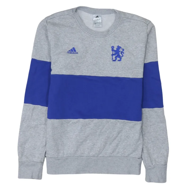 Adidas 90's Lightweight Crew Neck Sweatshirt Small Grey sold by Vintage Club