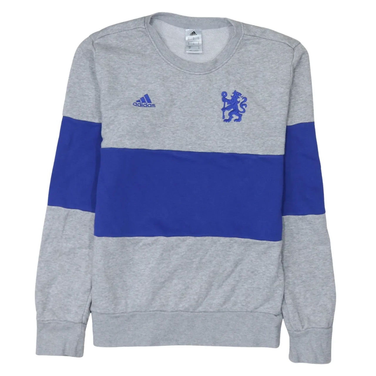 Adidas 90's Lightweight Crew Neck Sweatshirt Small Grey sold by Vintage Club