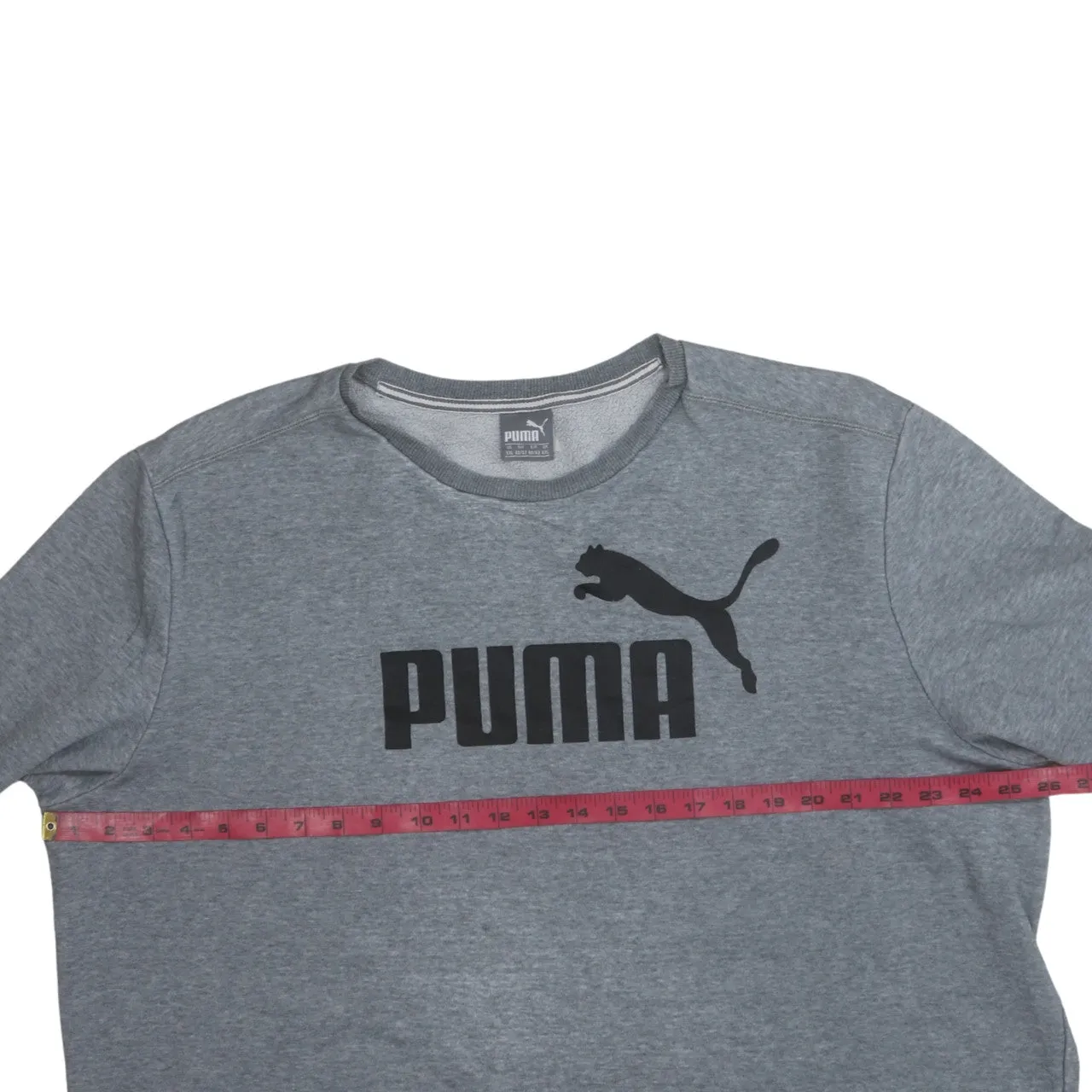 Puma 90's Spellout Crew Neck Sweatshirt XXLarge (2XL) Grey sold by Vintage Club product image thumbnail 5