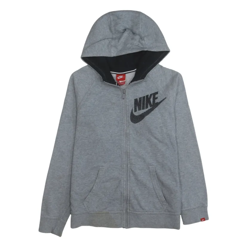 Nike 90's Swoosh Full Zip Up Hoodie XLarge Grey sold by Vintage Club