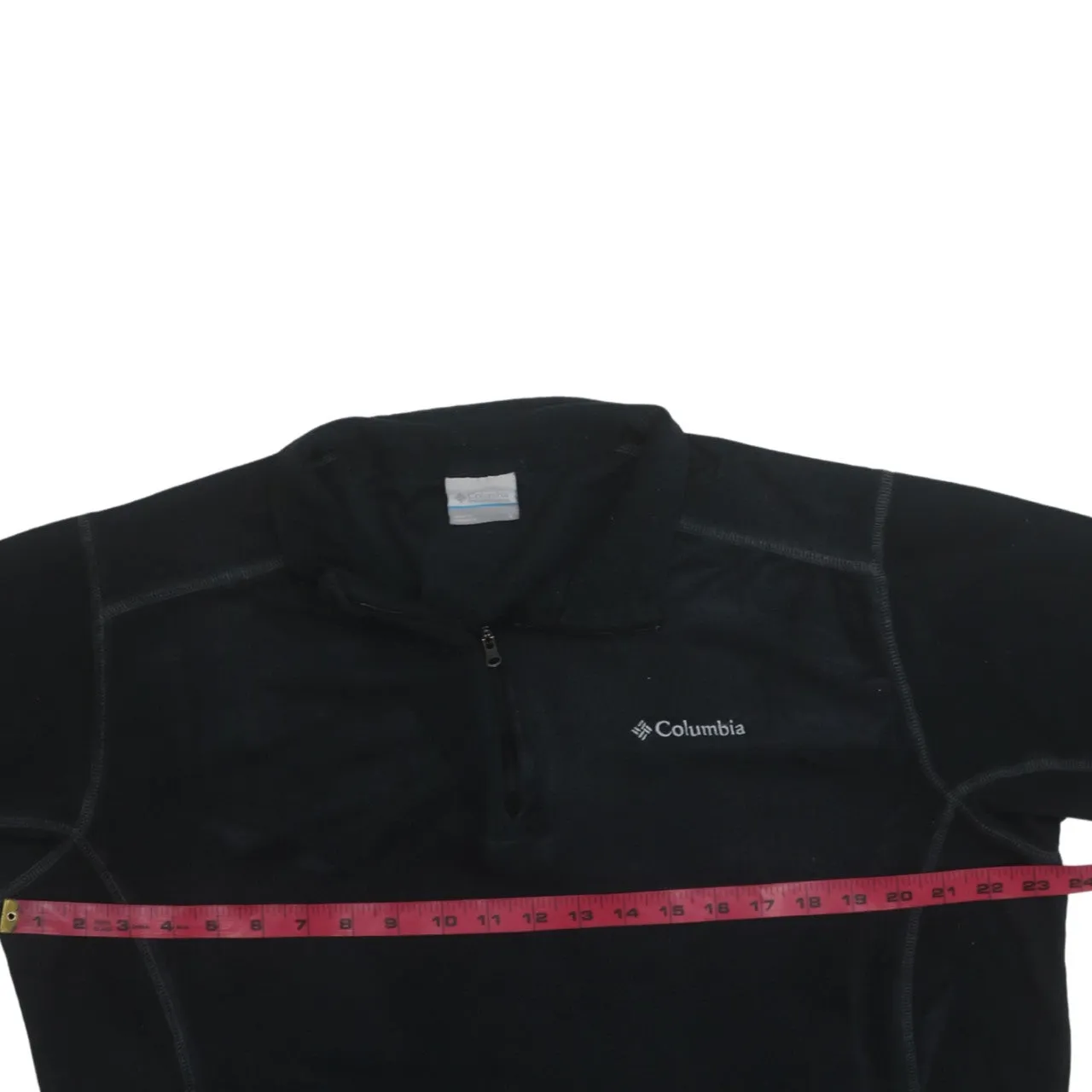 Columbia 90's Hiking Warm Quarter Zip Fleece Jumper Large Black sold by Vintage Club product image thumbnail 5