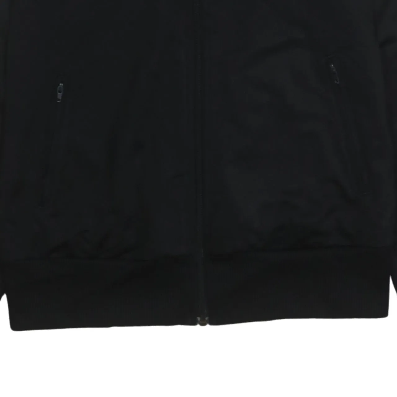 Adidas 90's Striped Sleeve Full Zip Up Sweatshirt Medium Black sold by Vintage Club product image thumbnail 4