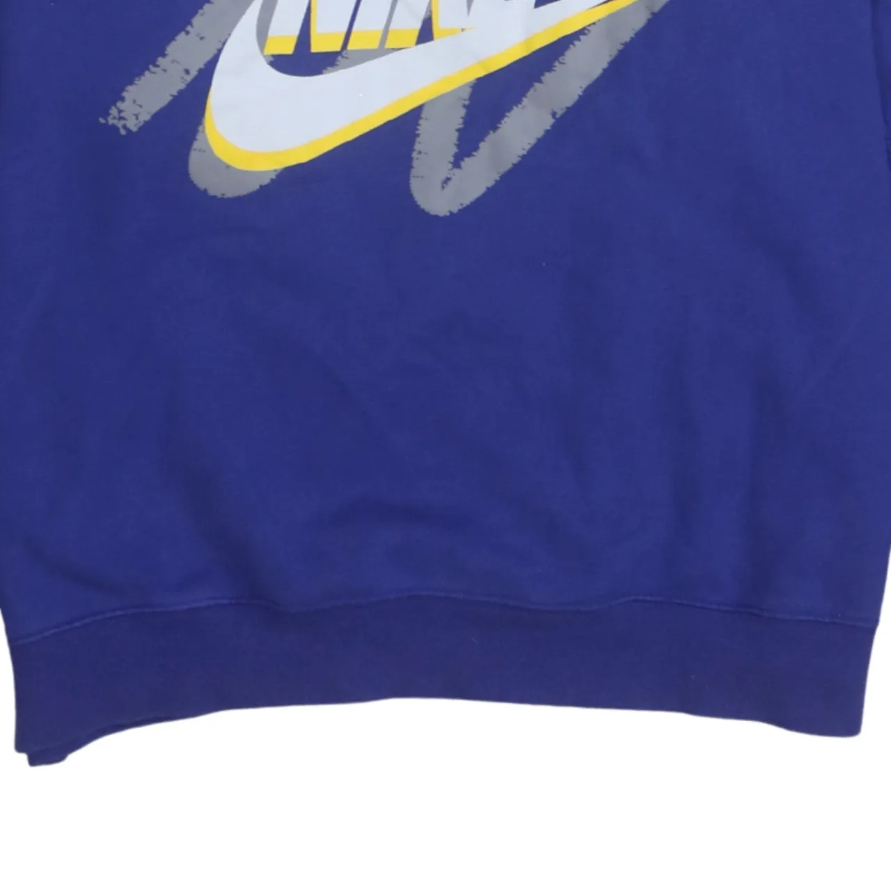 Nike 90's Center Middle Swoosh Crew Neck Sweatshirt Small Blue sold by Vintage Club product image thumbnail 4