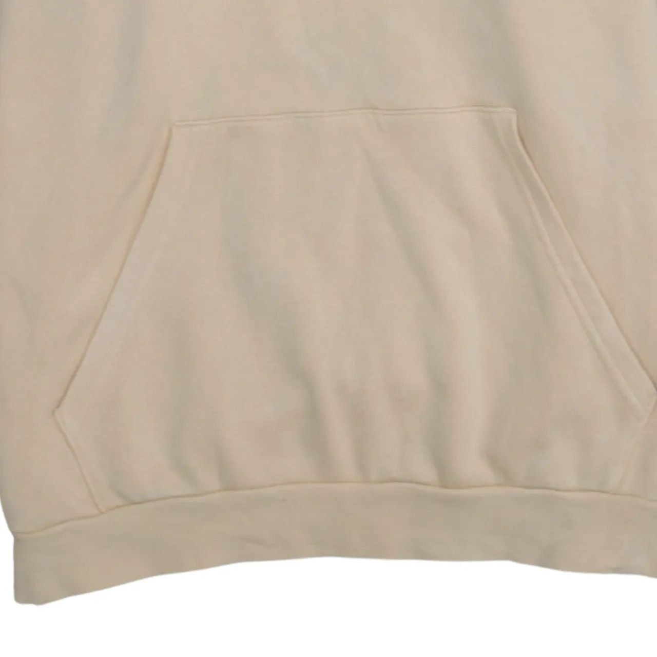 Adidas 90's Plain Pullover Hoodie XLarge Beige Cream sold by Vintage Club product image thumbnail 4