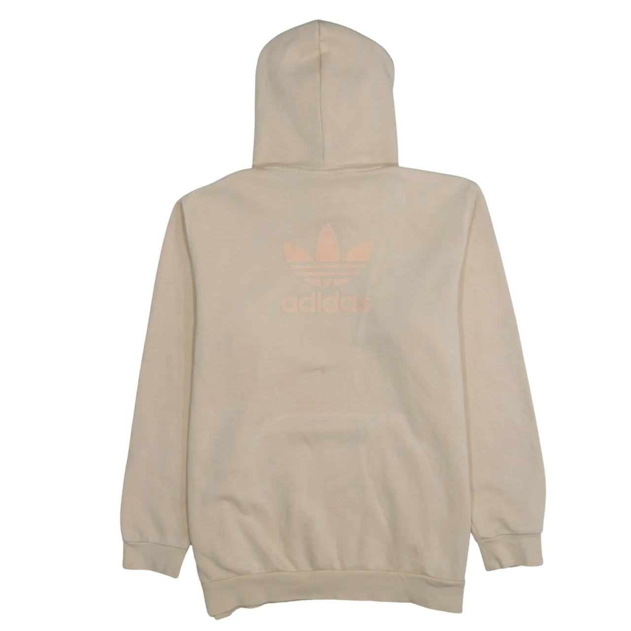 Adidas 90's Plain Pullover Hoodie XLarge Beige Cream sold by Vintage Club product image thumbnail 2