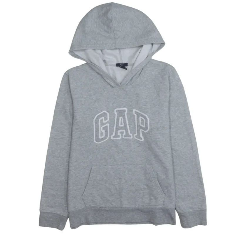 Gap 90's Spellout Pullover Hoodie Large Grey sold by Vintage Club