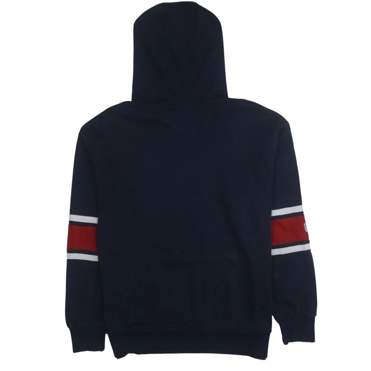 NFL 90's Patriots Pullover Hoodie Medium Navy Blue sold by Vintage Club product image thumbnail 2