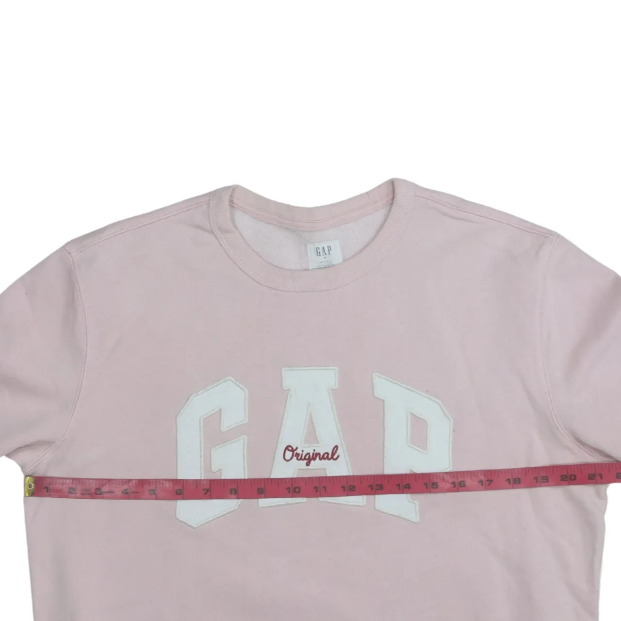 Gap 90's Spellout Crew Neck Sweatshirt Small Pink sold by Vintage Club product image thumbnail 5
