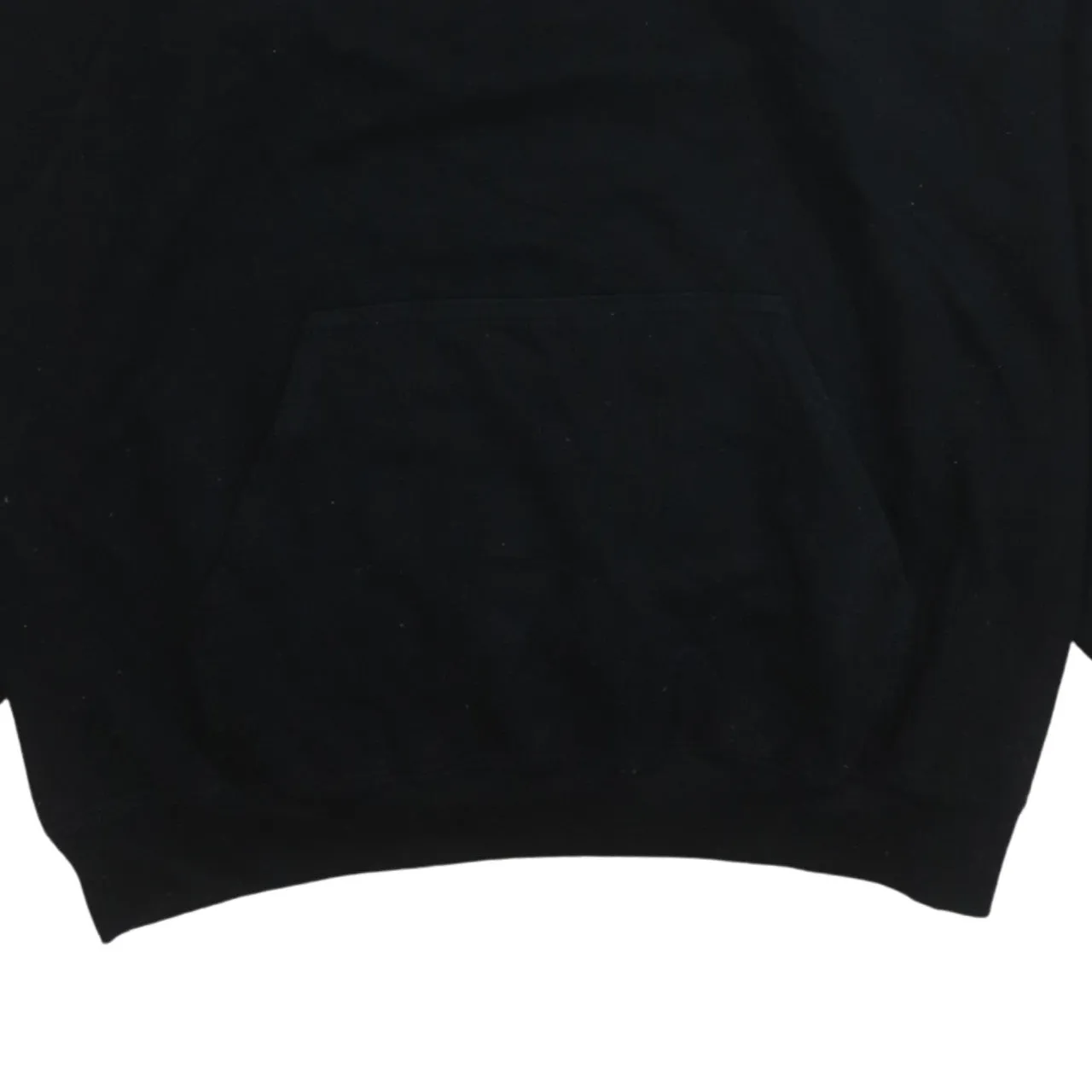 Champion Black Hoodie Women’s Large Printed Logo Front Pocket Fleece Pullover Sweatshirt sold by Vintage Club product image thumbnail 4