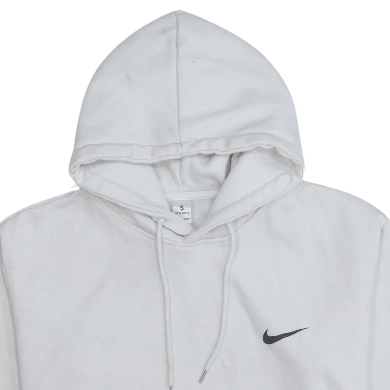 Nike 90's Swoosh Pullover Hoodie Small White sold by Vintage Club product image thumbnail 3