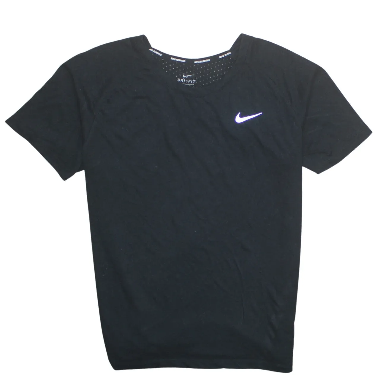 Nike 90's Swoosh Short Sleeves T Shirt Large Black sold by Vintage Club