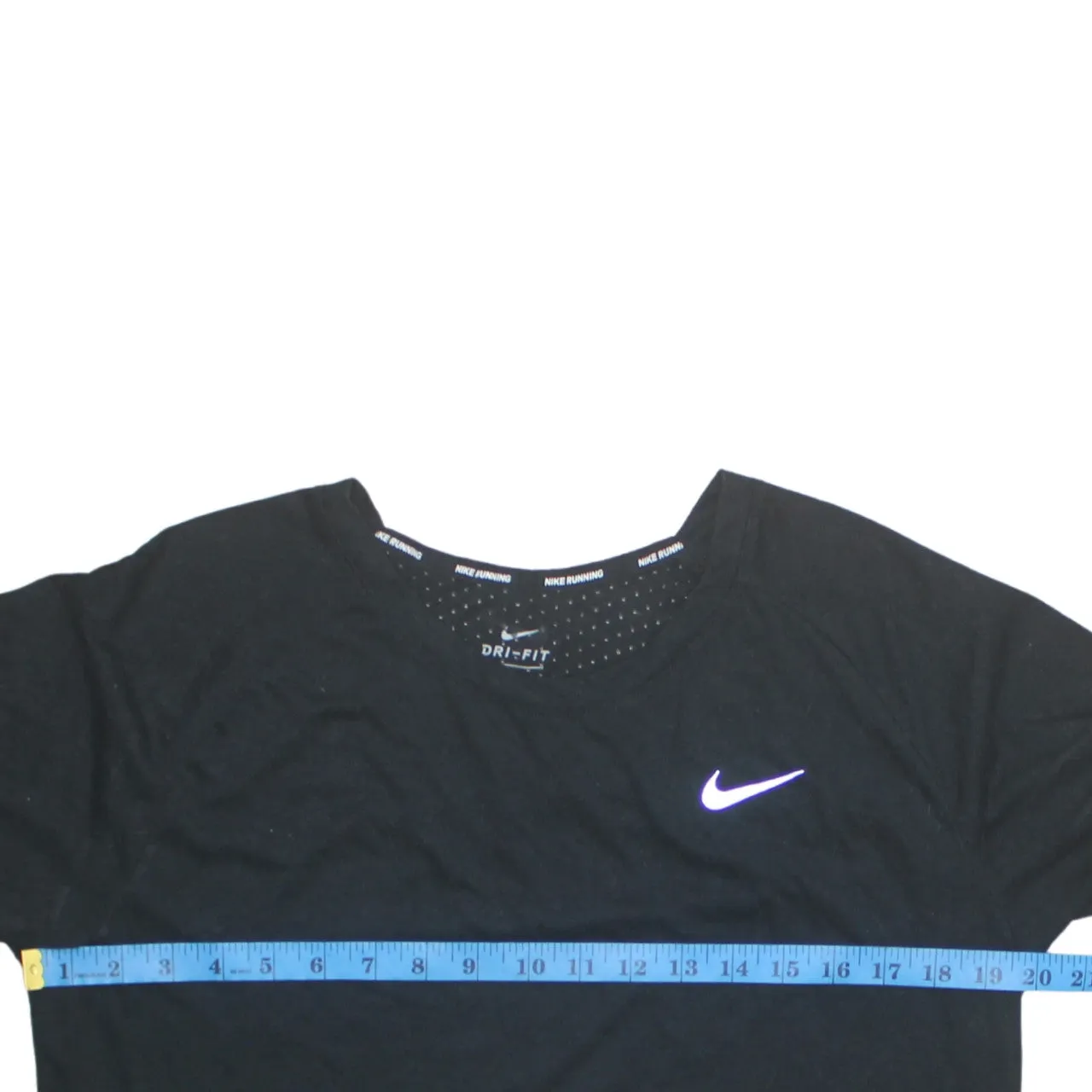 Nike 90's Swoosh Short Sleeves T Shirt Large Black sold by Vintage Club product image thumbnail 5