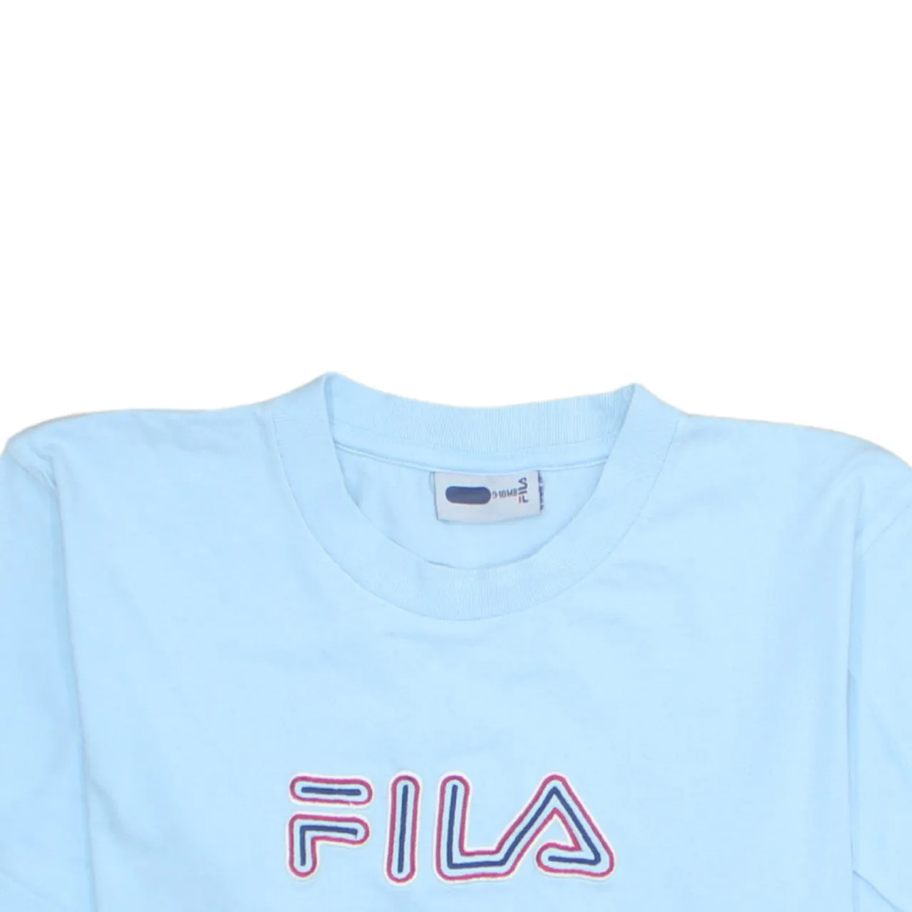 Fila Light Blue T Shirt Men's Small Printed Logo Short Sleeve Casual Tee Top sold by Vintage Club product image thumbnail 3