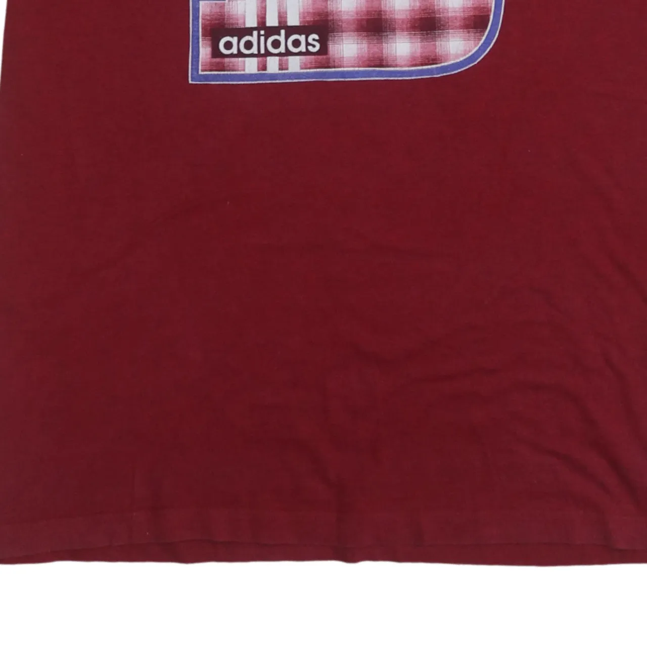 Adidas 90's Short Sleeves Crew Neck T Shirt XLarge Red sold by Vintage Club product image thumbnail 4