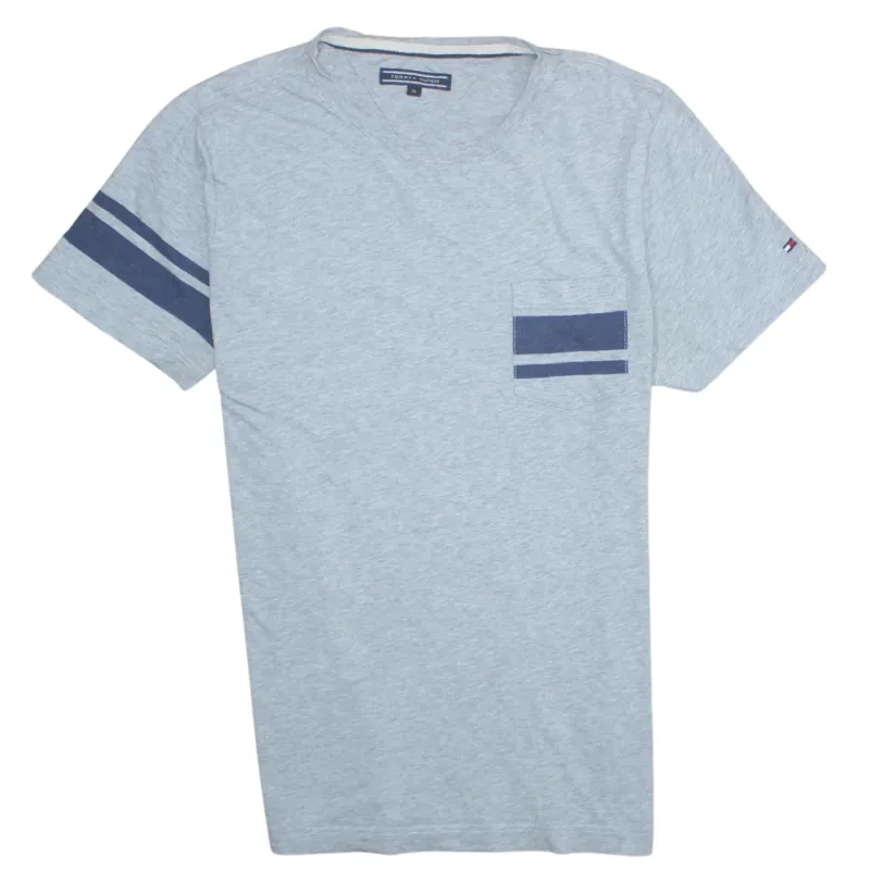 Tommy Hilfiger 90's Short Sleeves Crew Neck T Shirt Medium Grey sold by Vintage Club