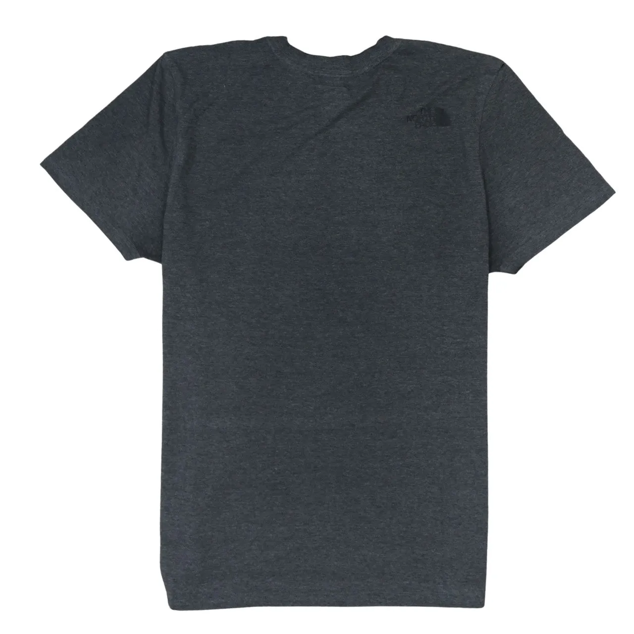 The North Face Charcoal Grey T Shirt Men's Medium Printed Big Logo Casual Tee sold by Vintage Club product image thumbnail 2