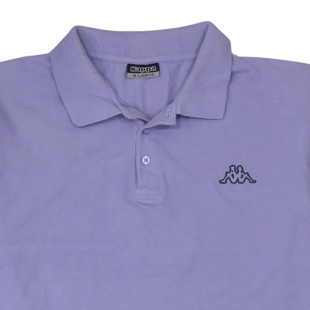 Kappa Lilac Purple Polo Shirt Men's XLarge Embroidered Chest Logo Short Sleeve Casual Top sold by Vintage Club product image thumbnail 3