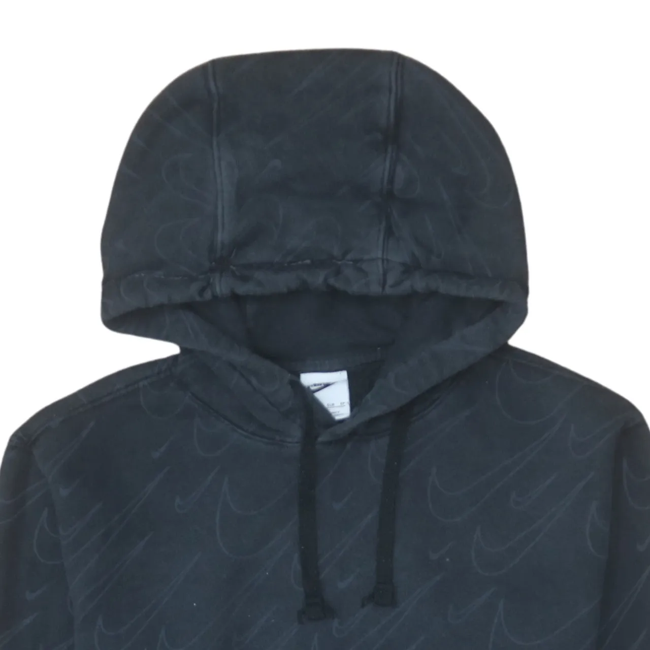 Nike 90's Swoosh Pullover Hoodie XSmall Black sold by Vintage Club product image thumbnail 3