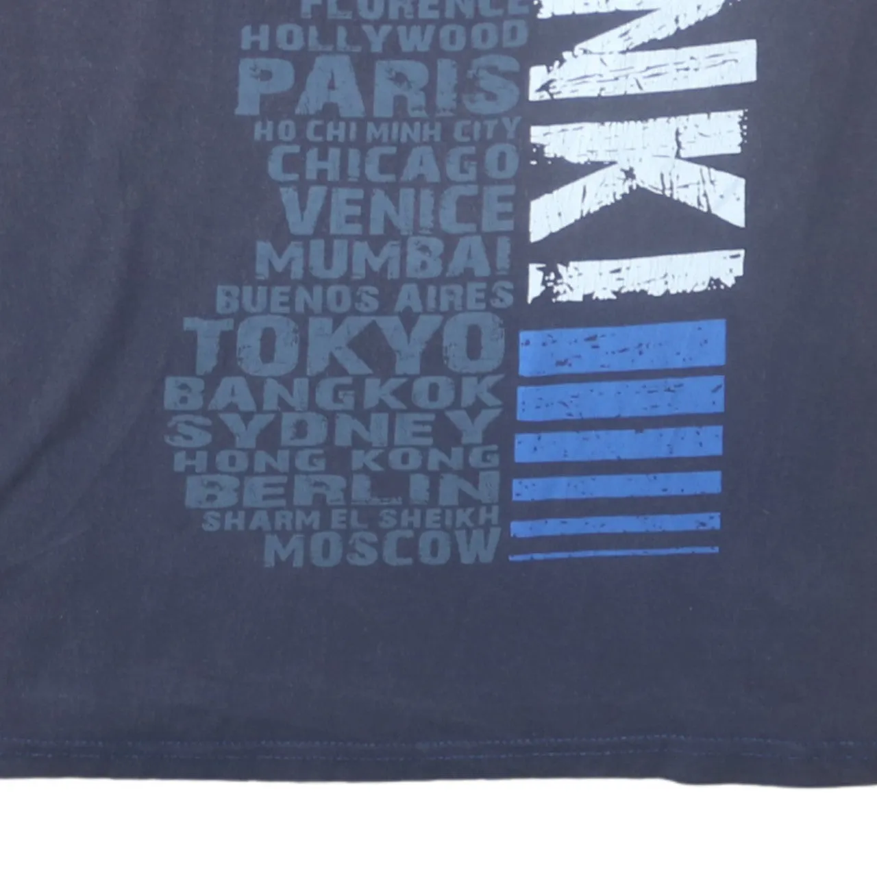 Hard Rock Cafe Navy Blue T Shirt Men’s Large Printed Helsinki Graphic Casual Top Tee sold by Vintage Club product image thumbnail 4