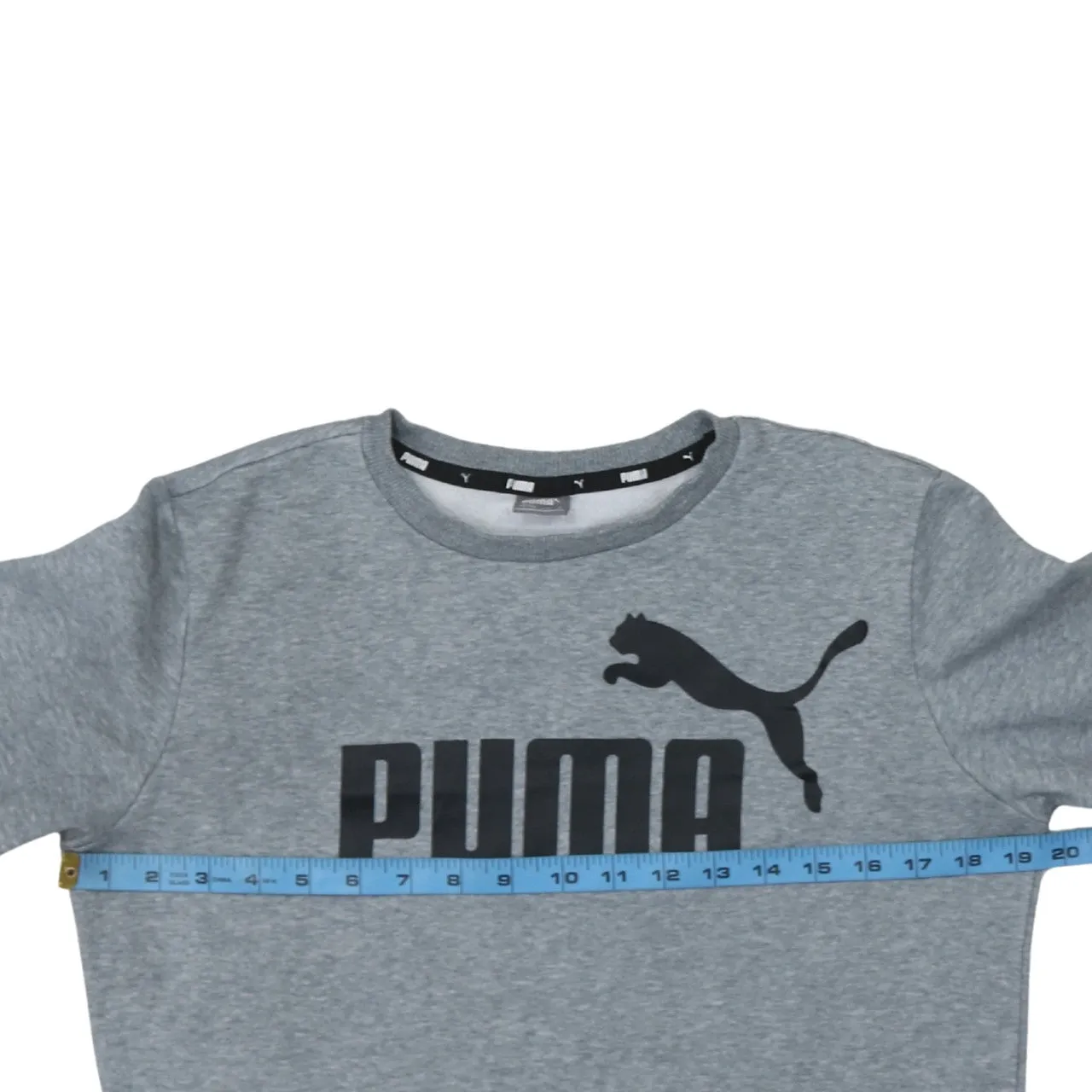 Puma 90's Spellout Crew Neck Sweatshirt XXLarge (2XL) Grey sold by Vintage Club product image thumbnail 5