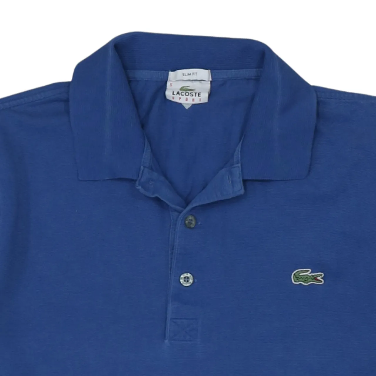 Lacoste Royal Blue Polo Shirt Men's Small Embroidered Croc Logo Classic Pique Top sold by Vintage Club product image thumbnail 3