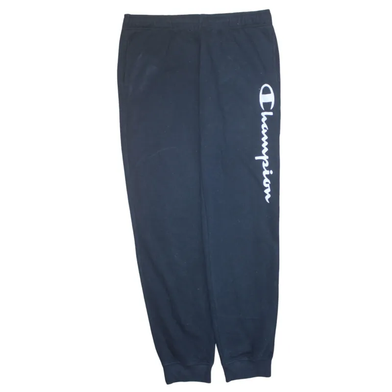 Champion 90's Rib Cuff Casual Joggers / Sweatpants XXLarge (2XL) Navy Blue sold by Vintage Club