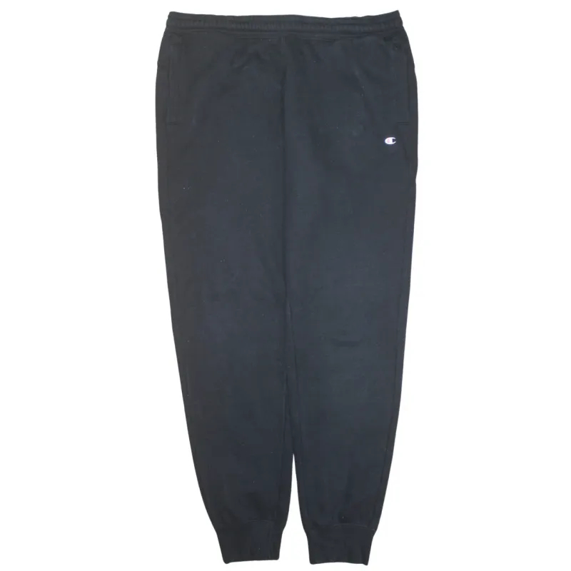 Champion 90's Elasticated Waistband Drawstrings Casual Joggers / Sweatpants Large Black sold by Vintage Club