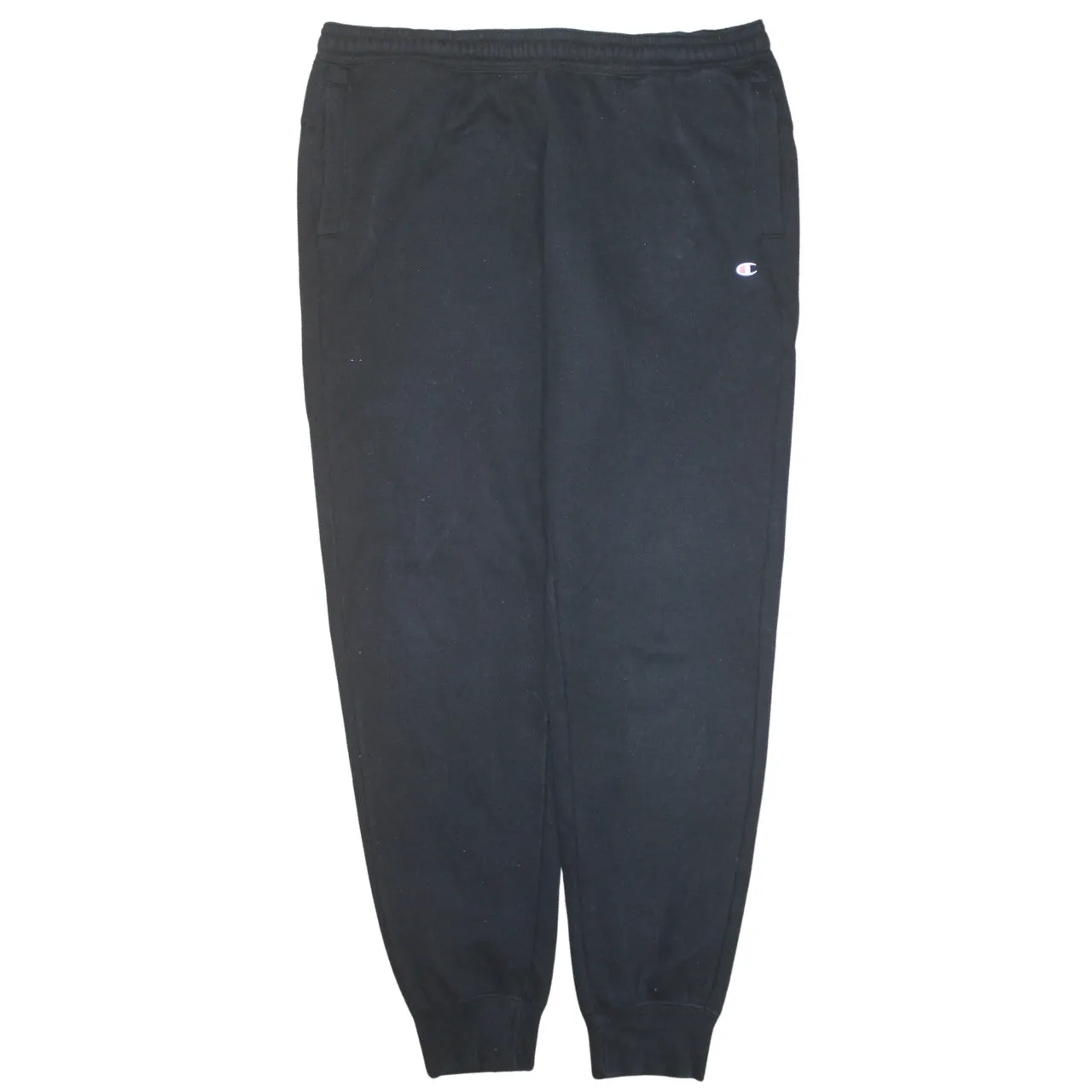 Champion 90's Elasticated Waistband Drawstrings Casual Joggers / Sweatpants Large Black sold by Vintage Club