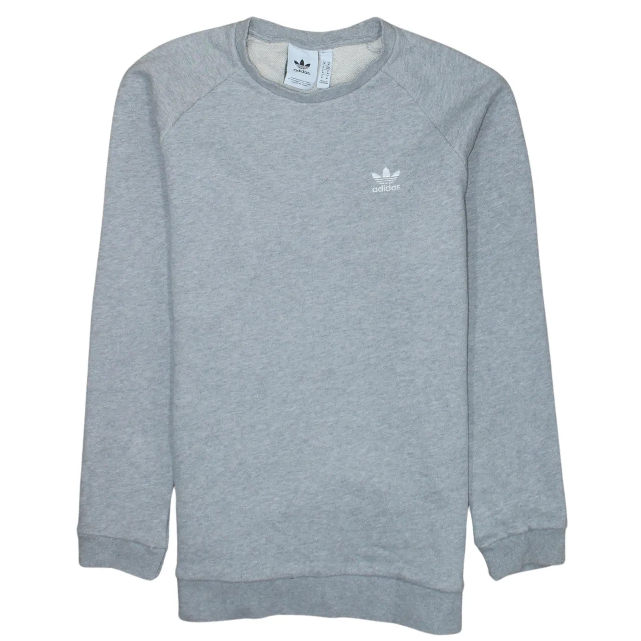 Adidas 90's Lightweight Crew Neck Sweatshirt Medium Grey sold by Vintage Club