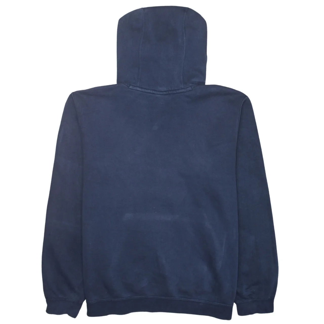 Nike 90's Spellout Pullover Hoodie Large Navy Blue sold by Vintage Club product image thumbnail 2
