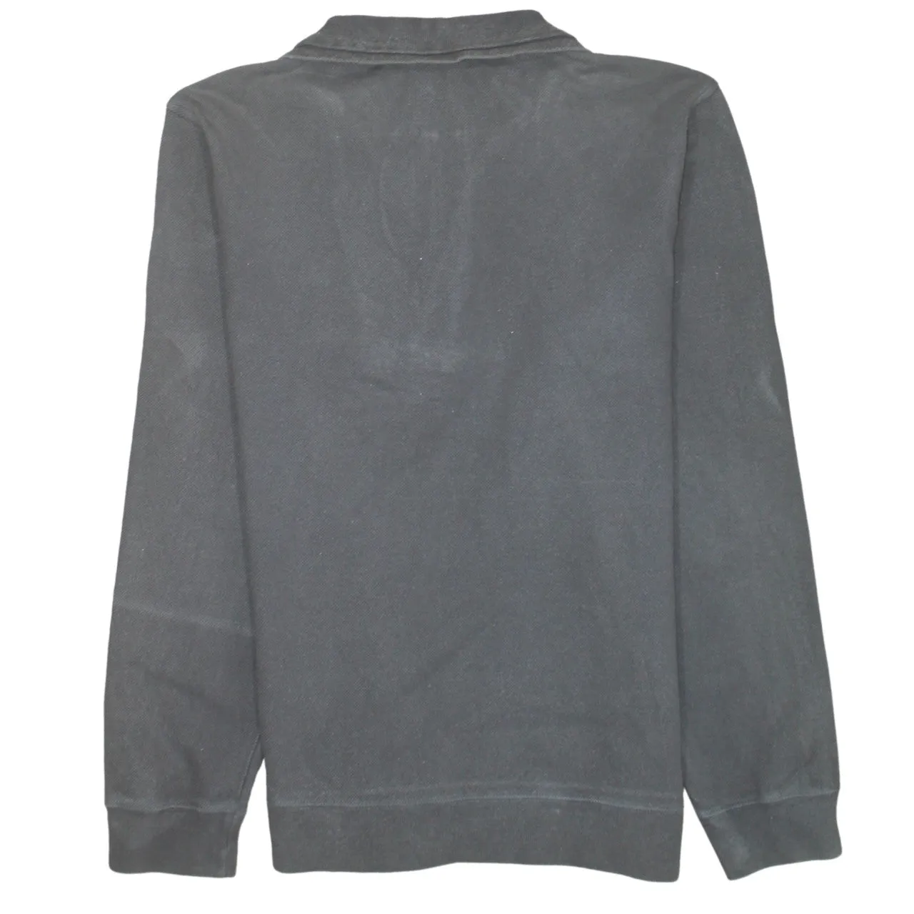 Lacoste 90's Lightweight Quarter Zip Sweatshirt Large Brown sold by Vintage Club product image thumbnail 2