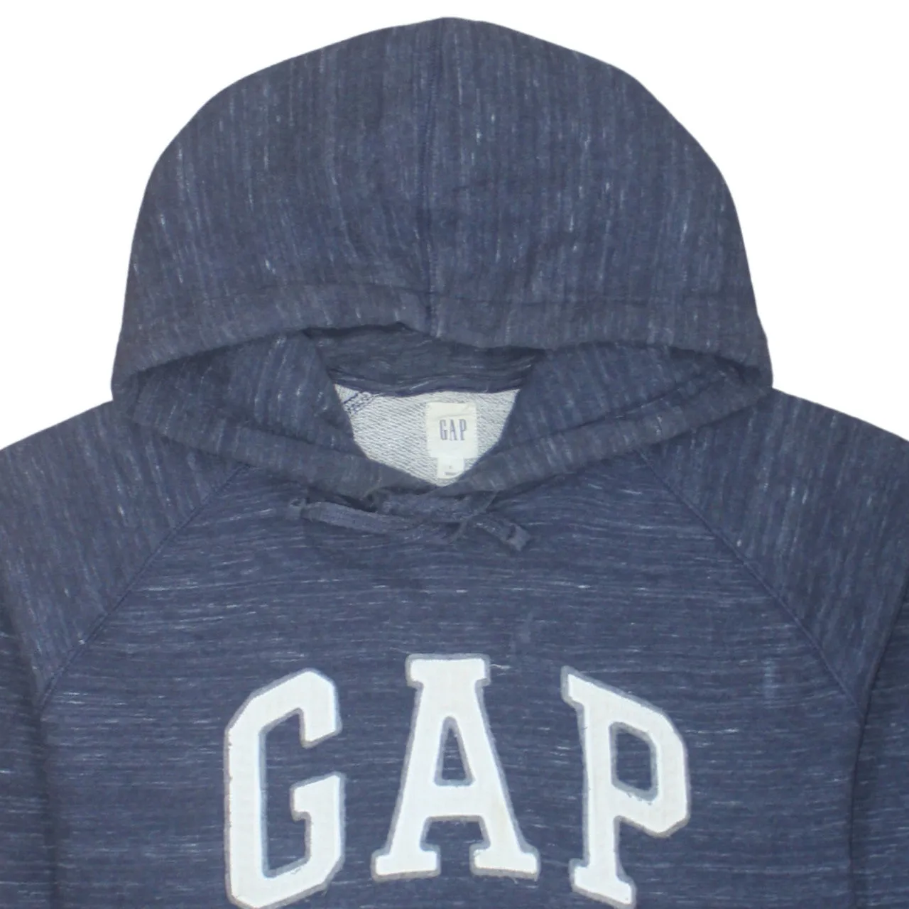Gap 90's Spellout Pullover Hoodie Large Navy Blue sold by Vintage Club product image thumbnail 3