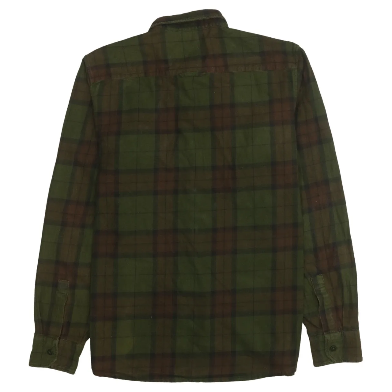 Dickies 90's Long Sleeve Button Up Shirt Large Green sold by Vintage Club product image thumbnail 2
