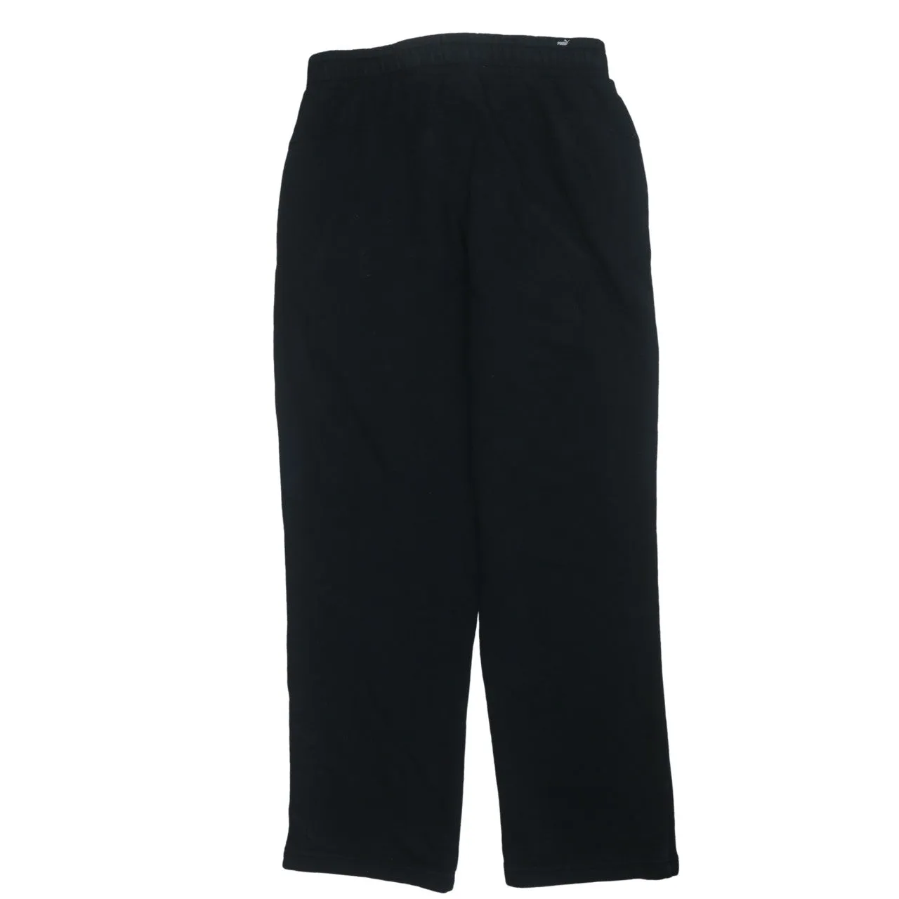 Puma 90's Elasticated Waistband Drawstrings Straight Leg Baggy Trousers / Pants Medium Black sold by Vintage Club product image thumbnail 2