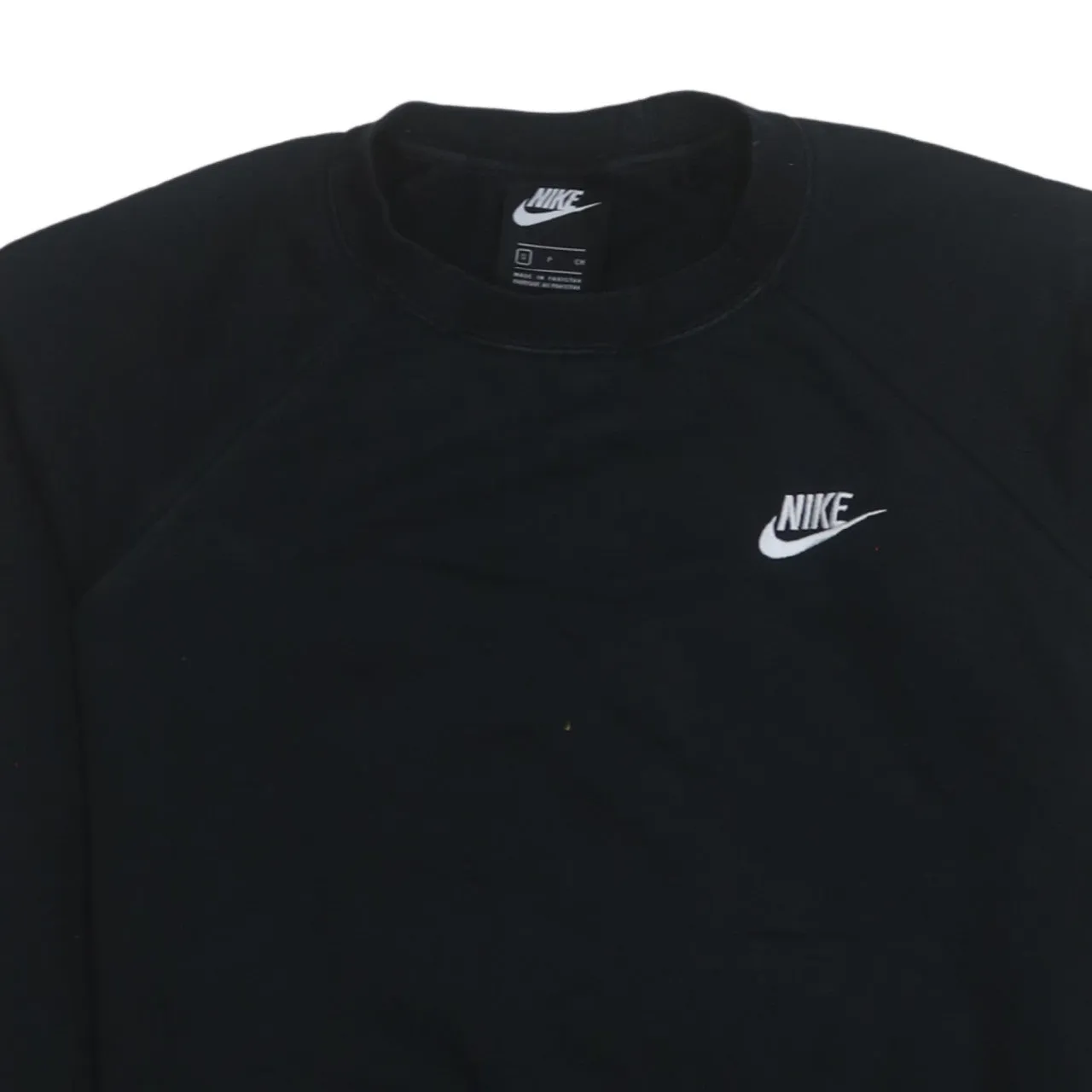 Nike 90's Swoosh Crew Neck Sweatshirt Small Black sold by Vintage Club product image thumbnail 3