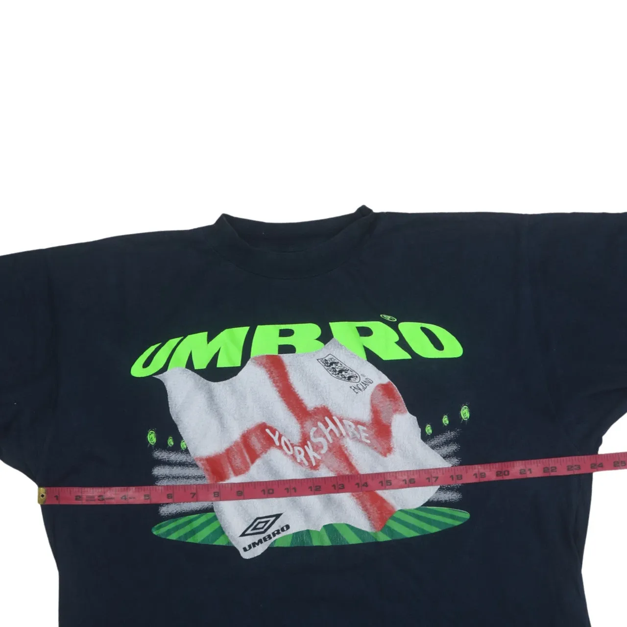 Umbro 90's Spellout Short Sleeves T Shirt XLarge Navy Blue sold by Vintage Club product image thumbnail 5