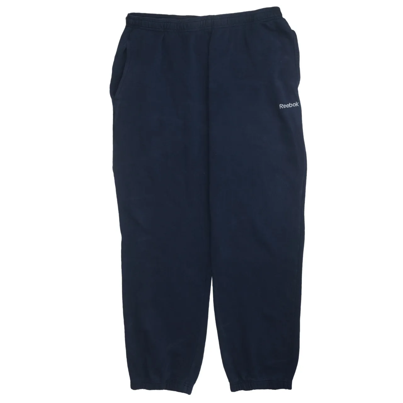 Reebok 90's Tracksuit Casual Joggers / Sweatpants Large Navy Blue sold by Vintage Club