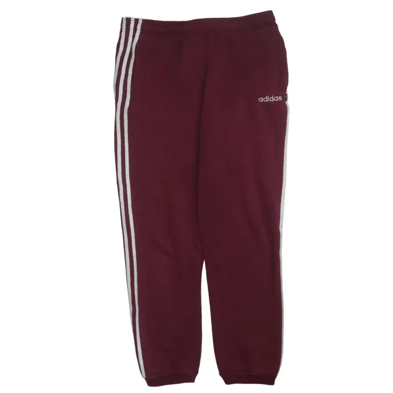 Adidas 90's Tracksuit Casual Joggers / Sweatpants Small Red sold by Vintage Club