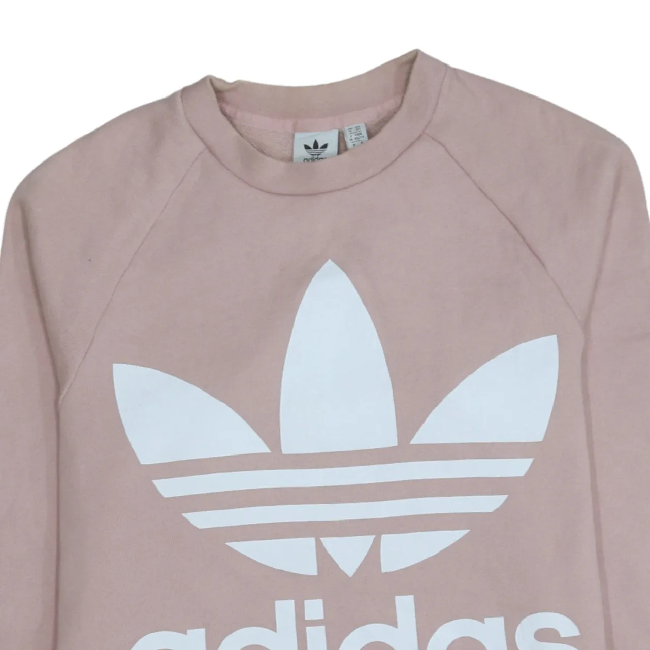 Adidas 90's Spellout Crew Neck Sweatshirt XSmall Pink sold by Vintage Club product image thumbnail 3