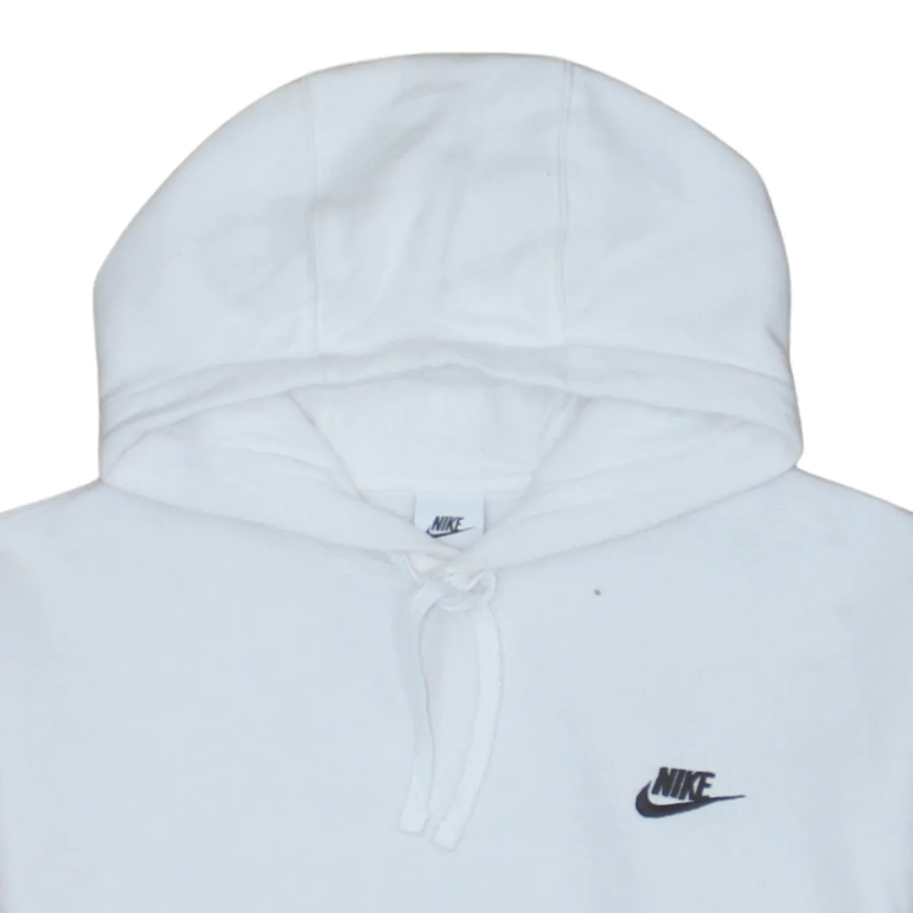 Nike 90's Swoosh Pullover Hoodie Medium White sold by Vintage Club product image thumbnail 3