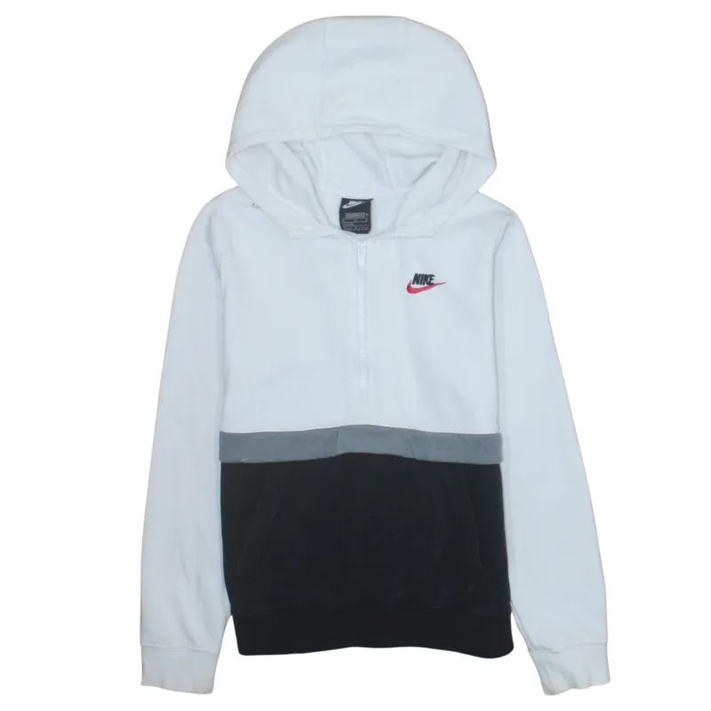 Nike 90's Swoosh Half Zip Hoodie XLarge Black sold by Vintage Club