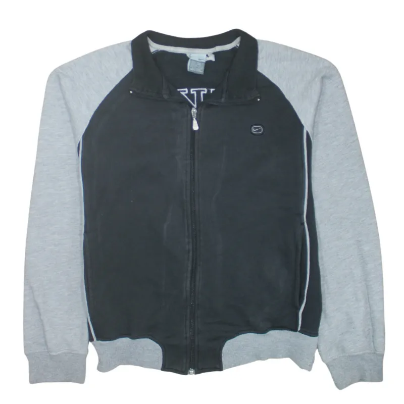 Nike 90's Swoosh Full Zip Up Sweatshirt Medium Black sold by Vintage Club