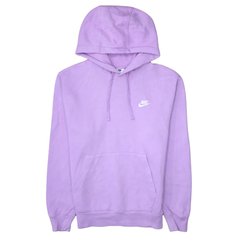 Nike 90's Swoosh Pullover Hoodie Small Purple made by Nike
