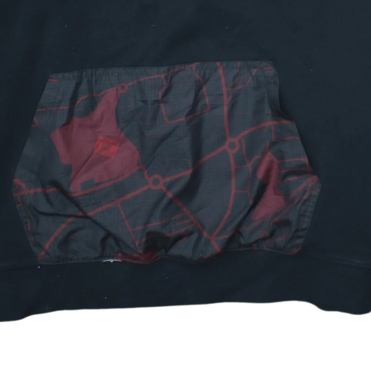 Umbro 90's Drawstring Pockets Pullover Hoodie XLarge Black sold by Vintage Club product image thumbnail 4