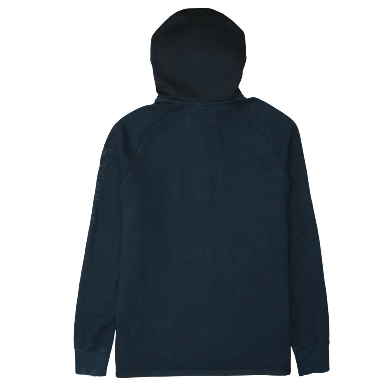 Nike 90's Swoosh Full Zip Up Hoodie Large Black sold by Vintage Club product image thumbnail 2