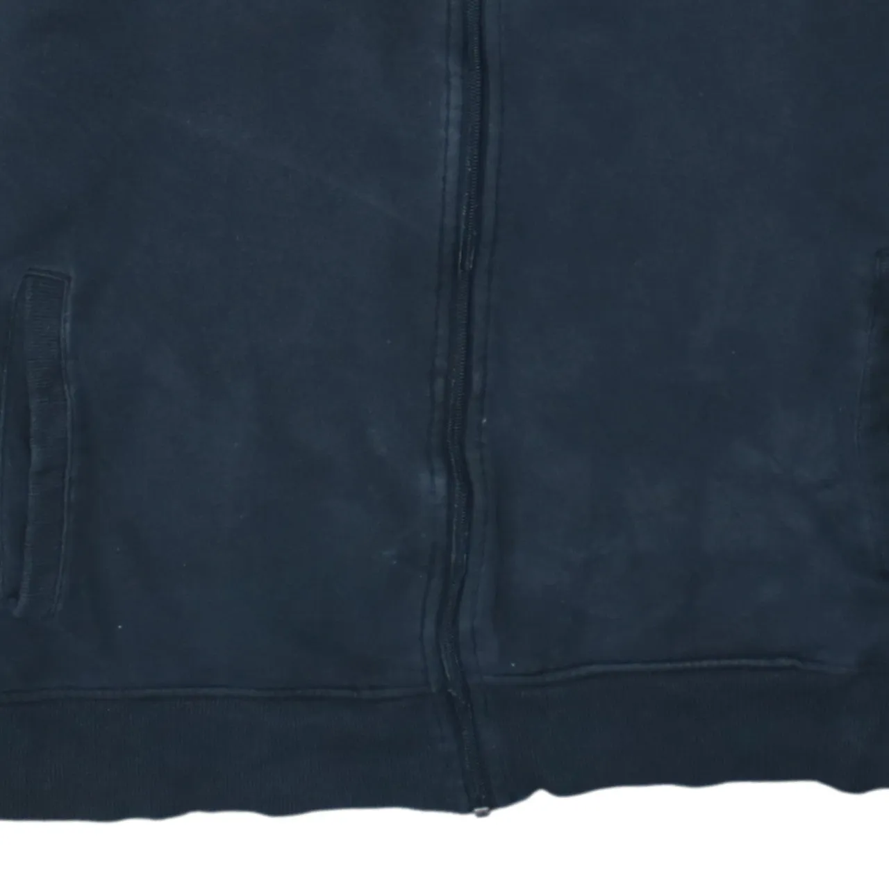 Champion Black Full Zip Sweatshirt Men's XLarge Embroidered Chest Logo Side Pockets Fleece Jacket sold by Vintage Club product image thumbnail 4