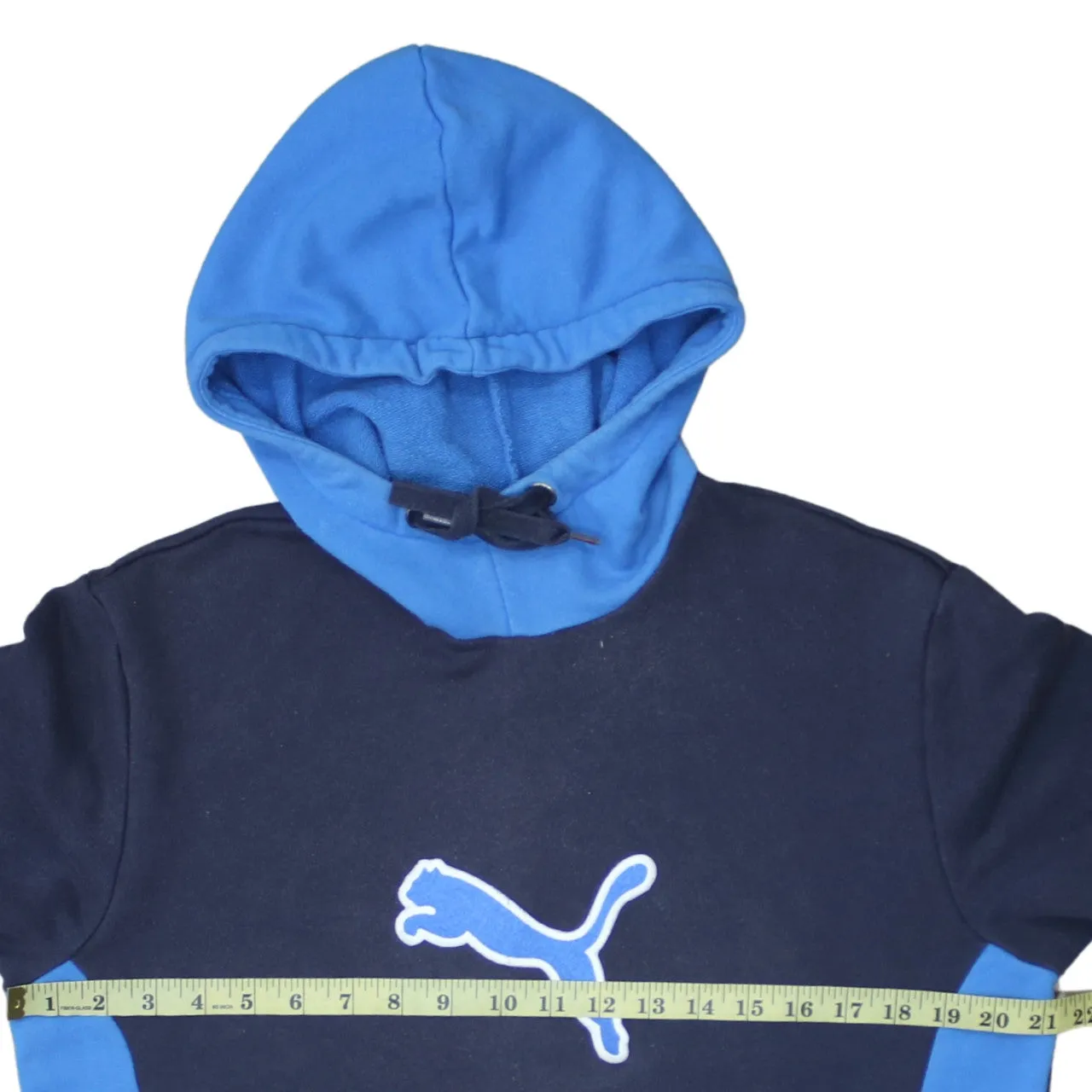 Puma 90's Spellout Pullover Hoodie Medium Navy Blue sold by Vintage Club product image thumbnail 5
