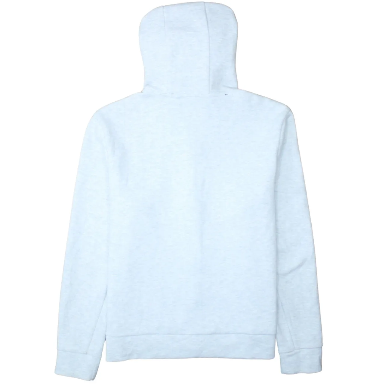Fila Light Grey Zip Hoodie Women's XLarge Small Logo Drawstring Hood Split Pocket Sweatshirt sold by Vintage Club product image thumbnail 2
