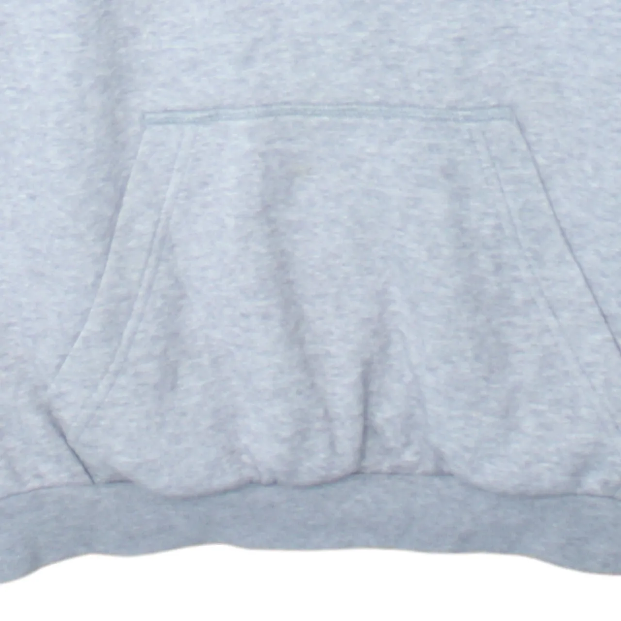 Adidas 90's Drawstring Pockets Pullover Hoodie Small Grey sold by Vintage Club product image thumbnail 4