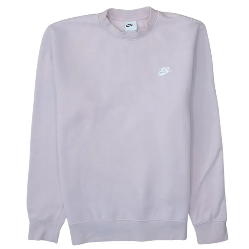 Nike 90's Swoosh Crew Neck Sweatshirt Small Pink sold by Vintage Club